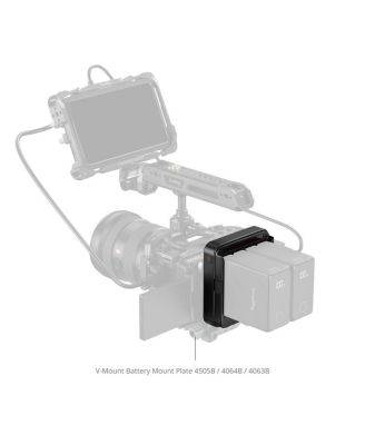Hot-Swap UPS Adapter Plate with 15mm Dual Rod Clamp for NP-F Type Batteries
