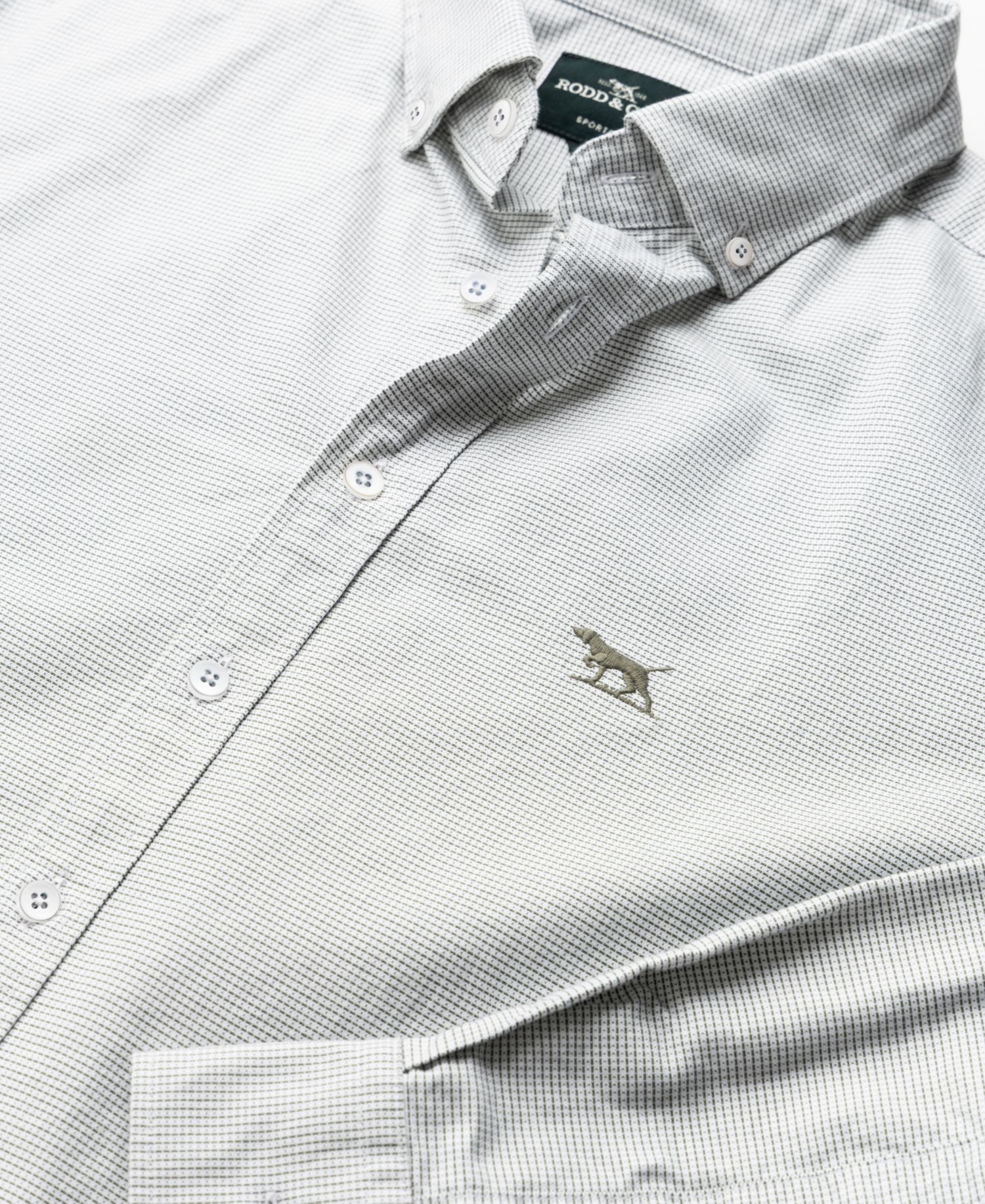 Men's Gunn Oxford Crossing Sport Fit Cotton Shirt