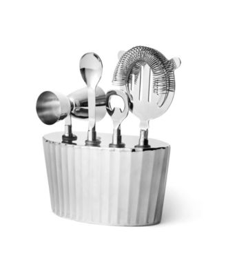 Waves Stainless Steel 5-Pc. Bar Tool Set