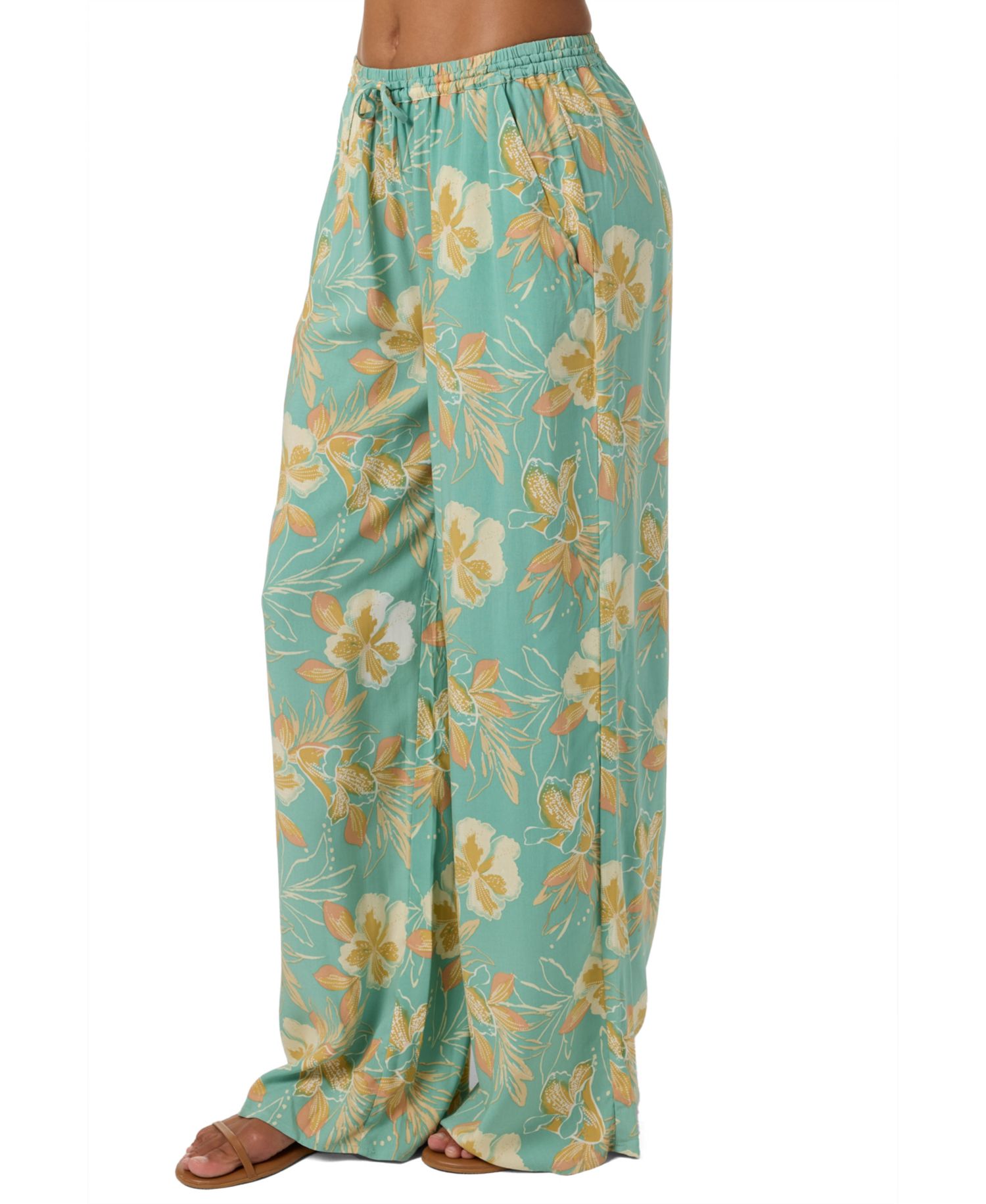 Women's Viscose Rosalie Tiki Printed Pants