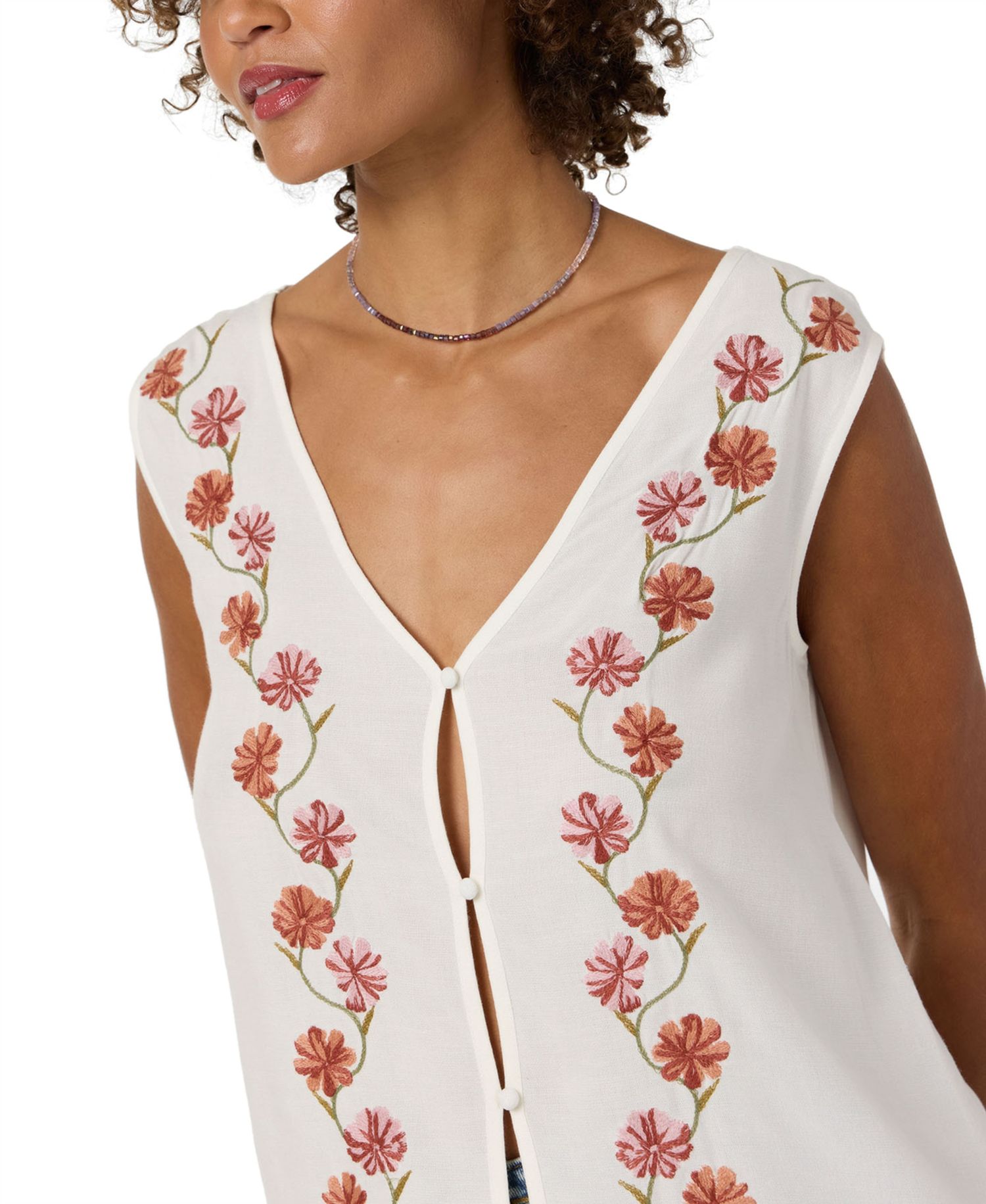 Women's Farren Floral Sleeveless Top