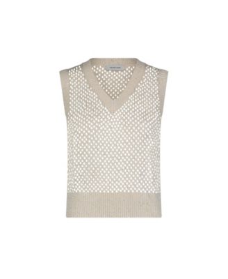 Women's Addison Sequin Crochet Top