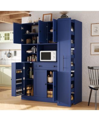 Freestanding Buffet Hutch Kitchen Pantry Storage Cabinet