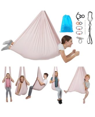 Aerial Yoga Hammock Swing 300 lbs Nylon for Parent and Child