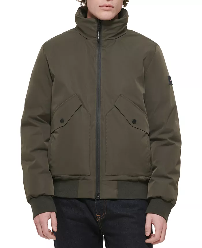 Men's Flex Performance Zip-Front Bomber Jacket