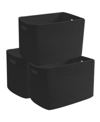 3 PACK Woven Storage Baskets Organizing Bins Home Organization Gift Basket