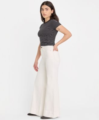Women's High-Rise Palazzo Jeans