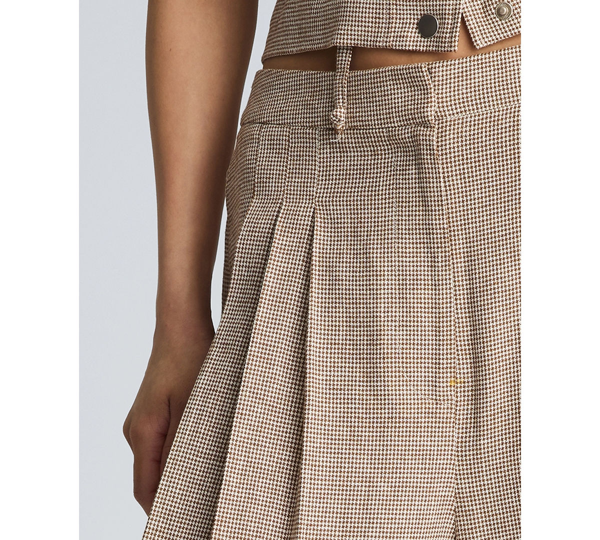 Kenneth Cole Women's High-Rise Triple Pleated Pants