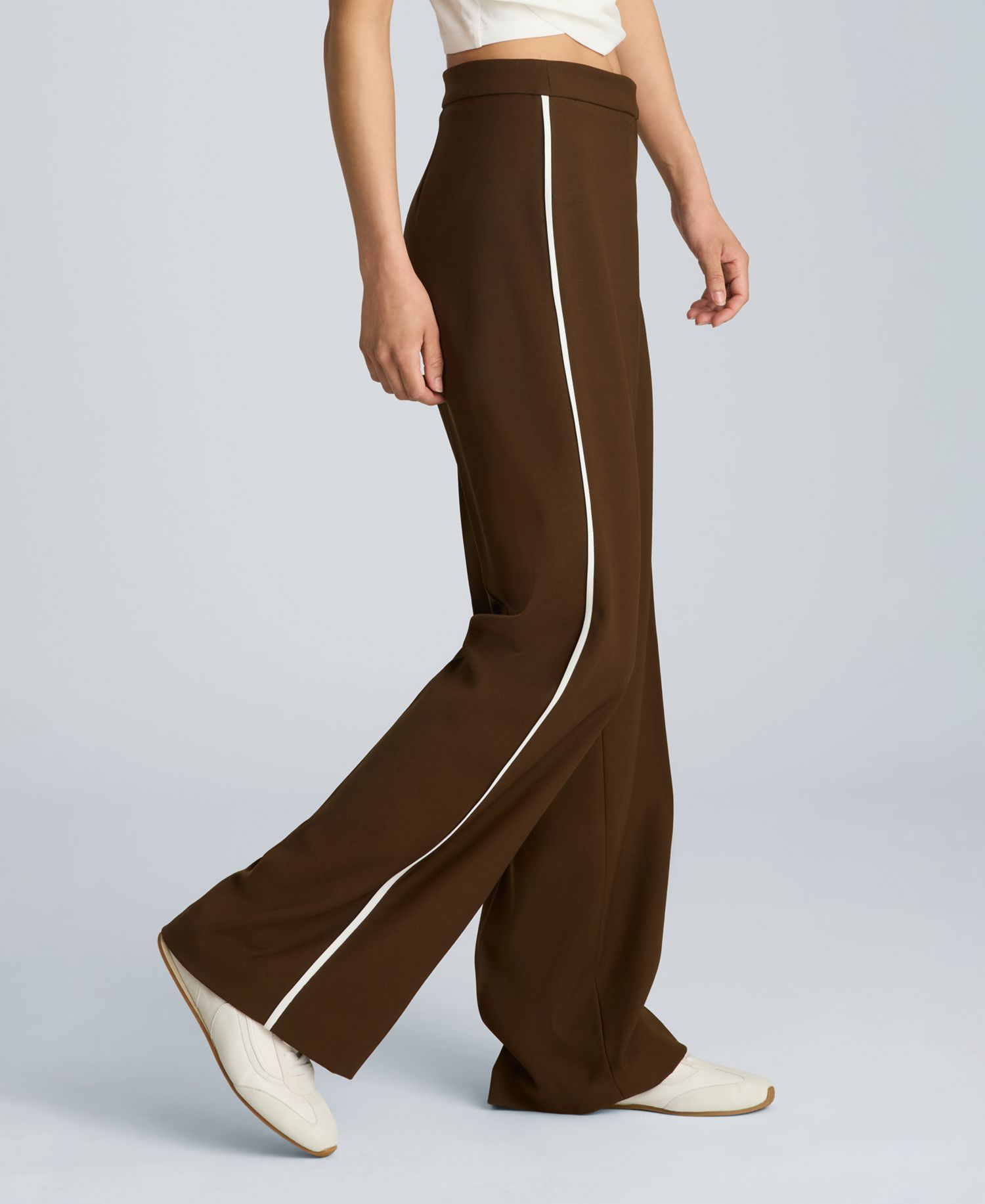 Women's High-Rise Side Piping Pants