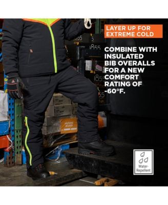 Men's FrostFlex Insulated Quilted Pants - -20degree(s)F Cold Protection, Flexible and Water-Repellent Workwear