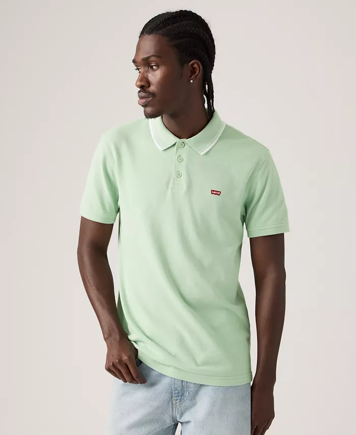 Men's Housemark Short-Sleeve Polo Shirt - thumbnail 8