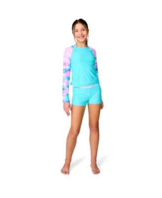 Girls Dreamy Drift Rash Guard Swim Set