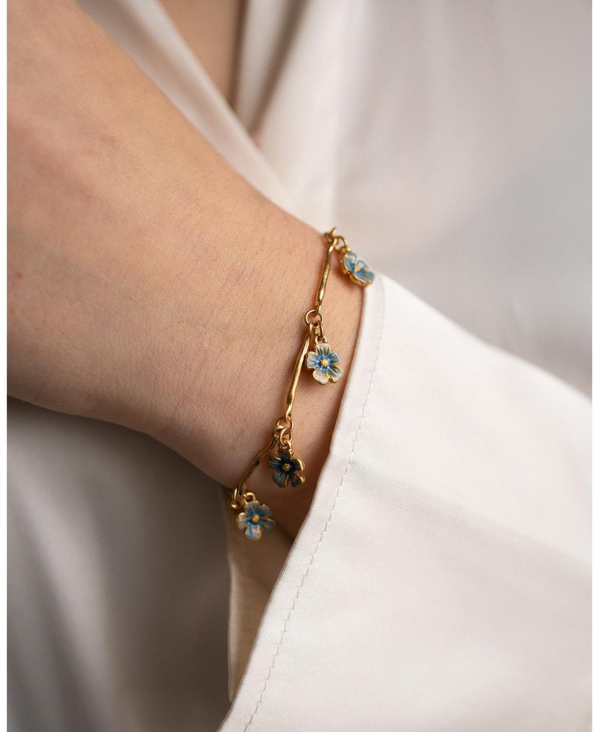 Fable England Forget-Me-Not Bracelet