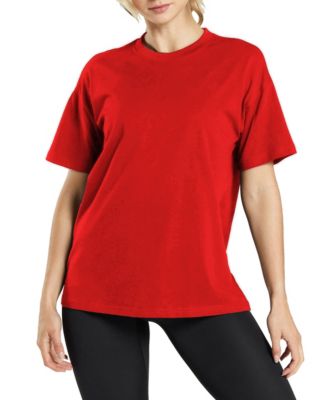 Women's Loose Fitting Short Sleeve Crew Neck Tee (UP TO 5XL)