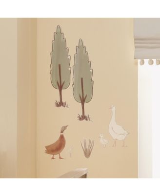 Signature Bunny Hop Woodland Trees/Duck Wall Decals/Stickers