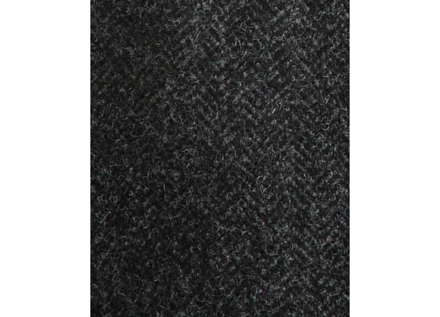 Men's Modern-Fit Herringbone Charcoal Overcoat