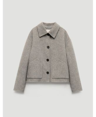 Women's Pure Wool Double Faced Jacket