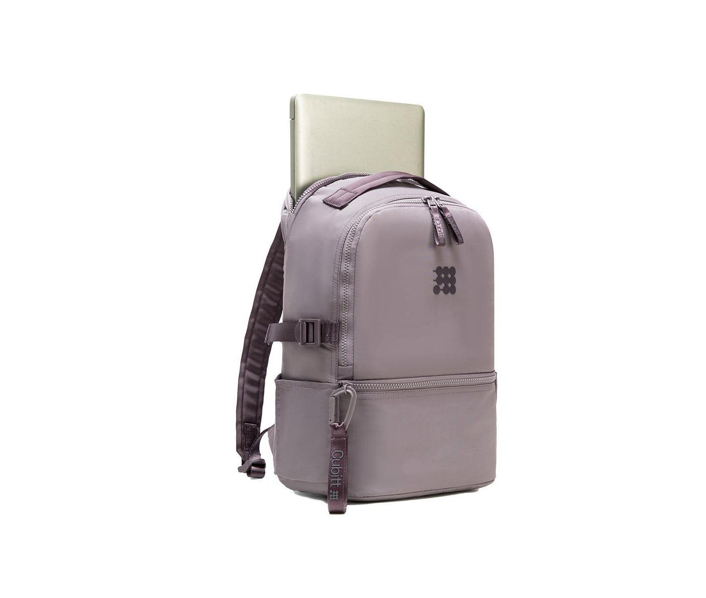 Рюкзак Cubitt Lightweight Water Resistant Laptop for Work, College and Travel with Organizer, цвет: Пыльный розовато-лиловый — фото 4