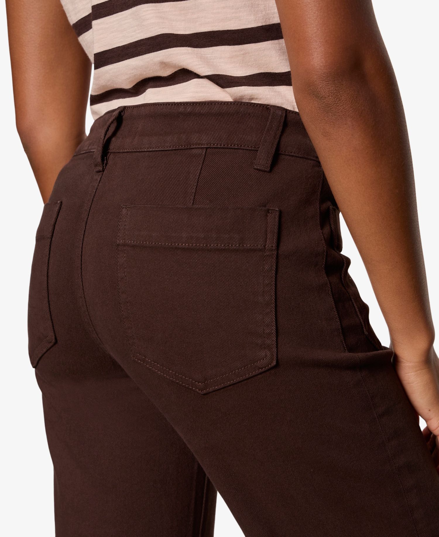 Petite The Marine Wide-Leg Cropped Jeans