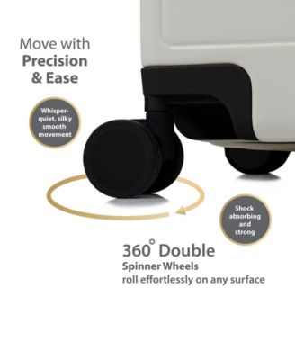 3-Piece Vintage Muse Collection Hardside Luggage Set