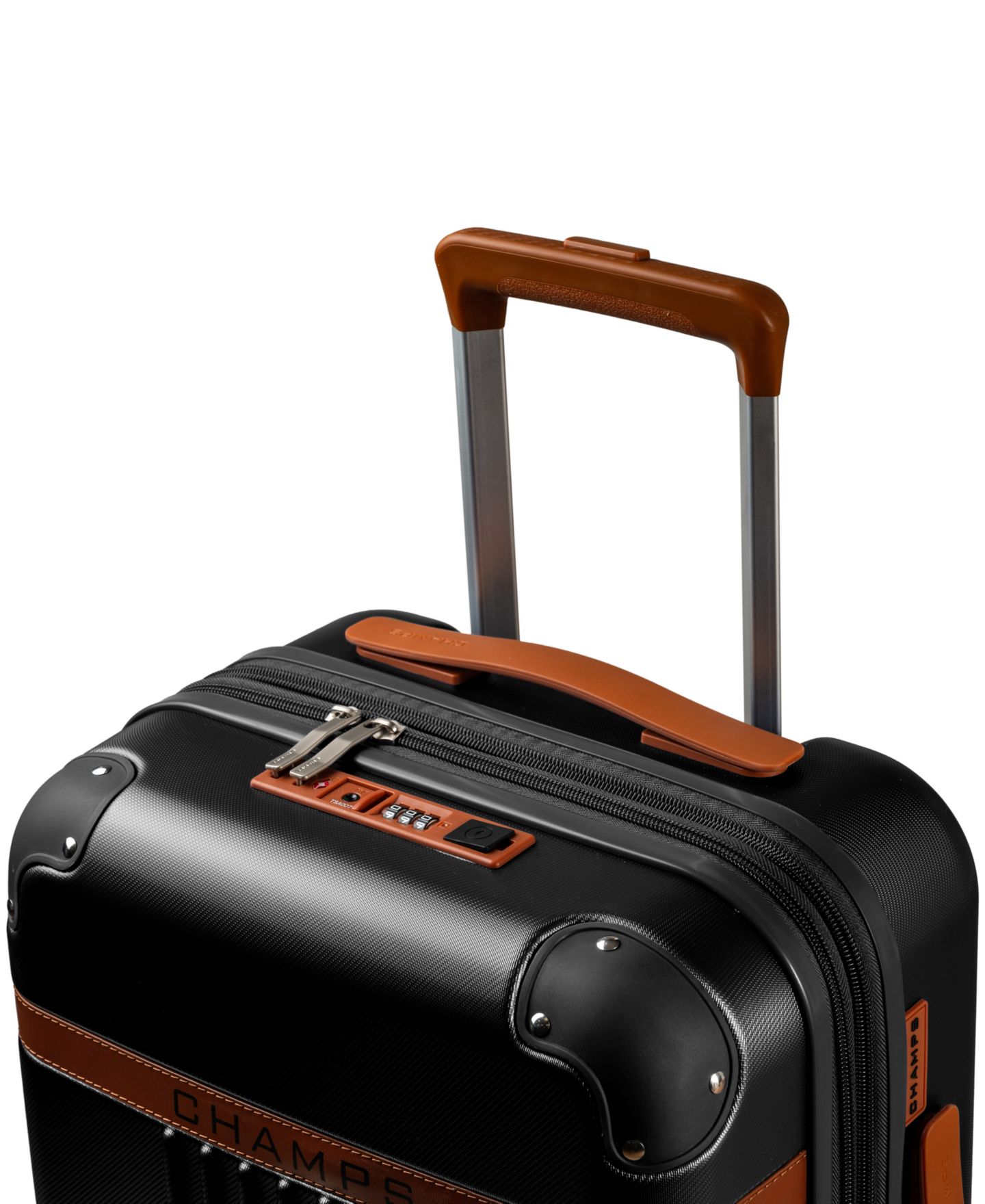 Чемоданы CHAMPS 2-Pc. Vintage Hardside Luggage Set, цвет: Чёрный — фото 5