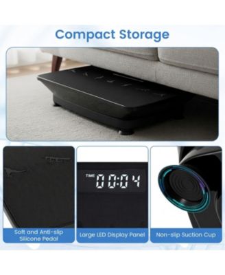 Vibration Plate Exercise Machine with Gravity Sensor for Home