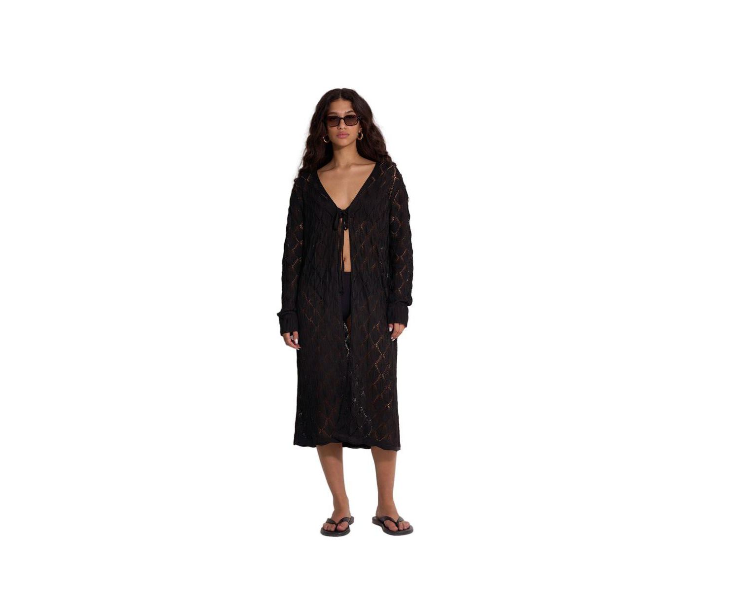 Women's Santorini Crocheted Midi Cover-Up