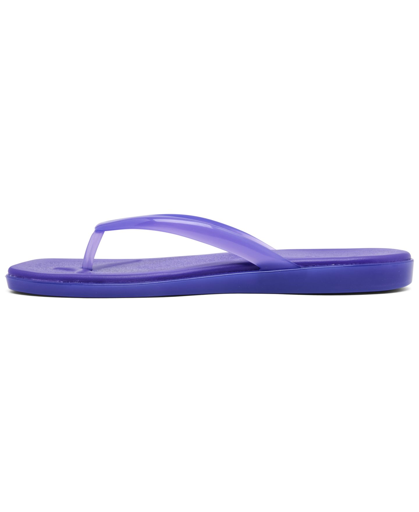 Женские сандалии-вьетнамки Crocs Miami Frosted, цвет: Фиолетовый — фото 3