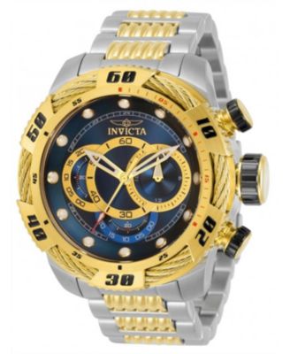 Men's 34160 Speedway Quartz Multifunction Blue, Gold Dial Watch