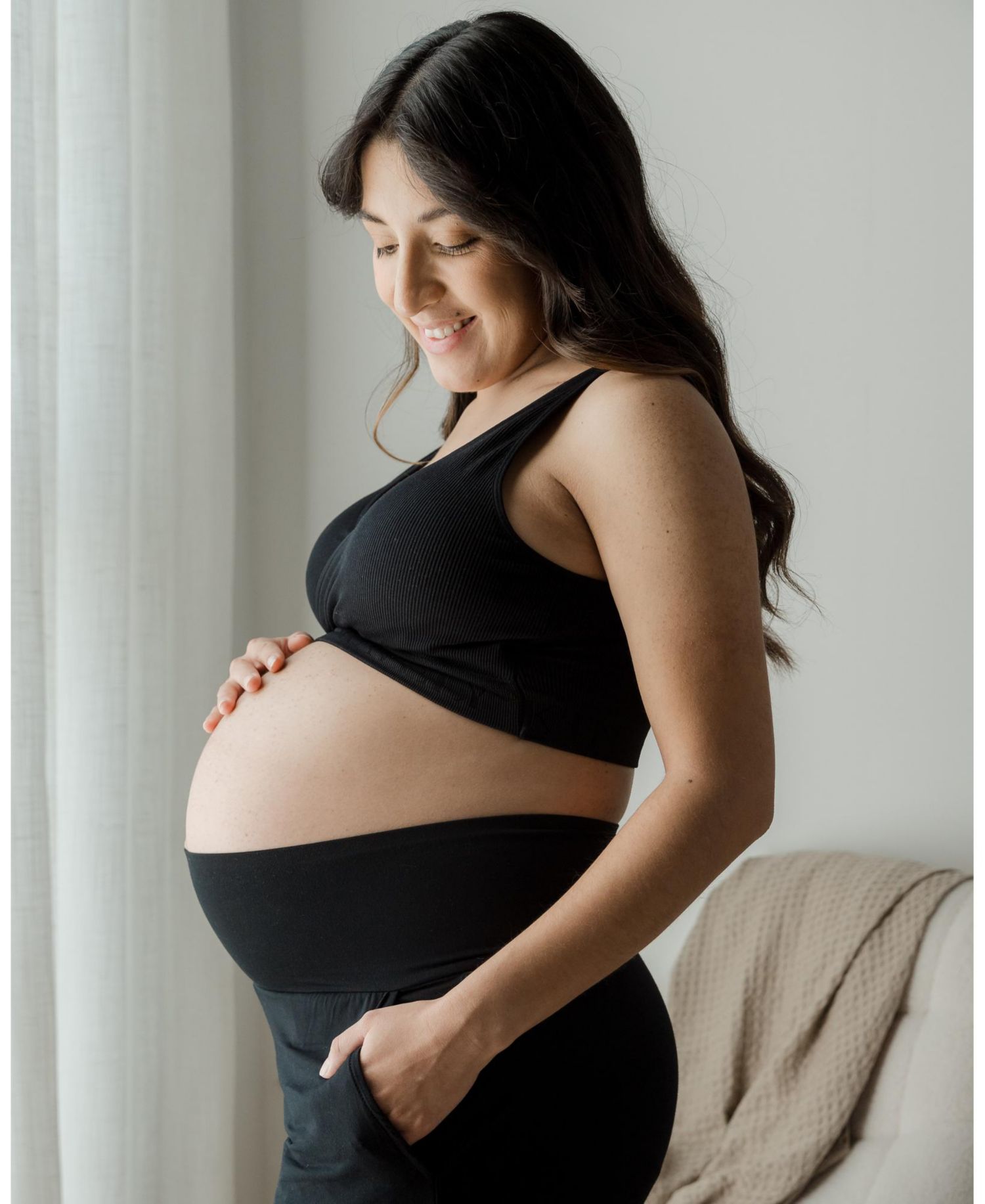 Maternity Busty Sublime Adjustable Crossover Nursing & Lounge Bra - Fits 30E-40I