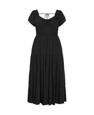 Women's Leo Tier Maxi Dress