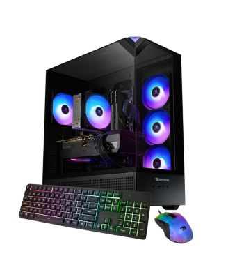 Element EBI7N56T02 Gaming Desktop Computer, Intel Core Ultra 7 265F 2.4GHz, 32GB RAM, 1TB SSD, NVIDIA GeForce RTX 5060 Ti 8GB, Windows 11