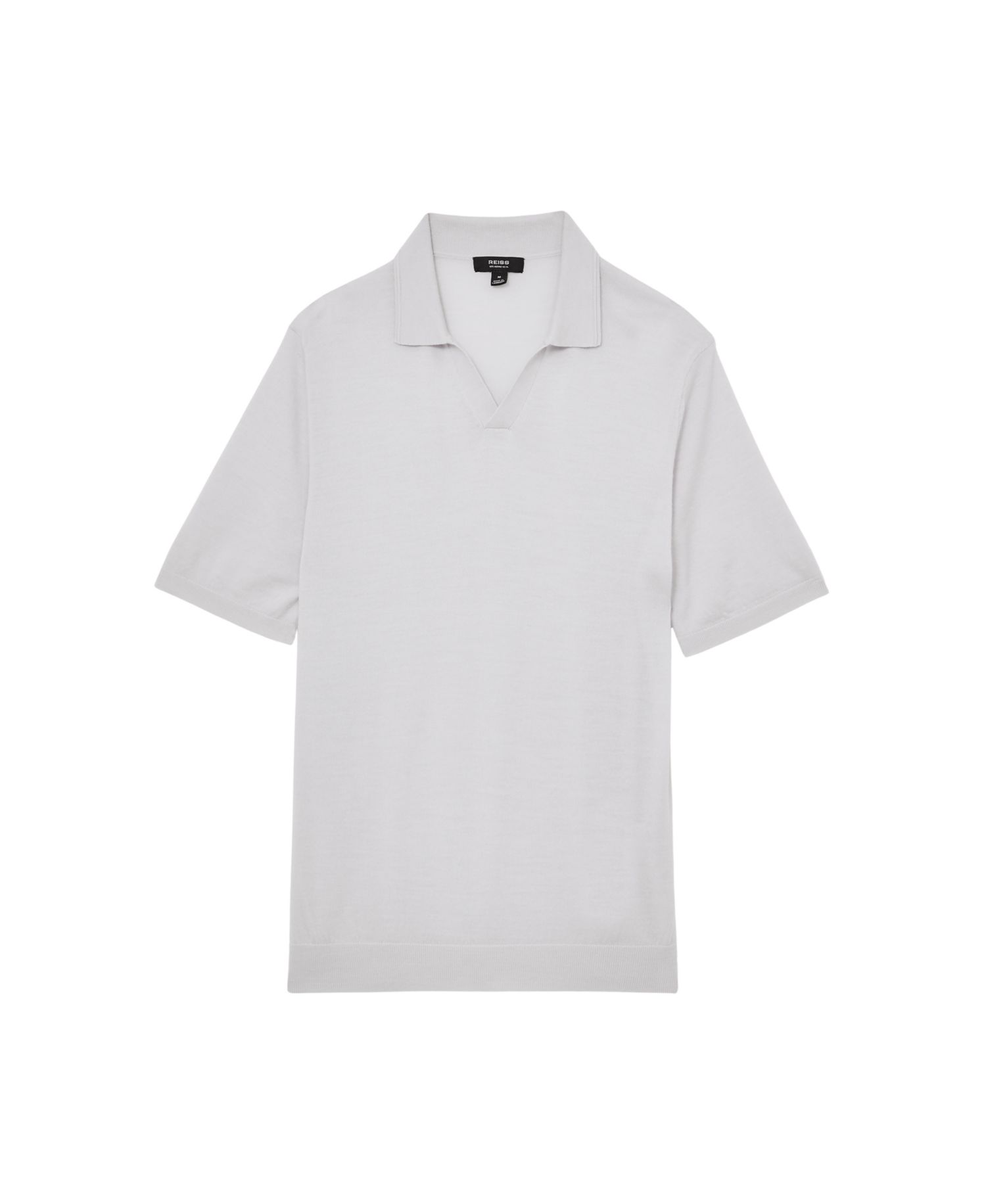Men's Duchie Merino Wool Open-Collar Polo Shirt