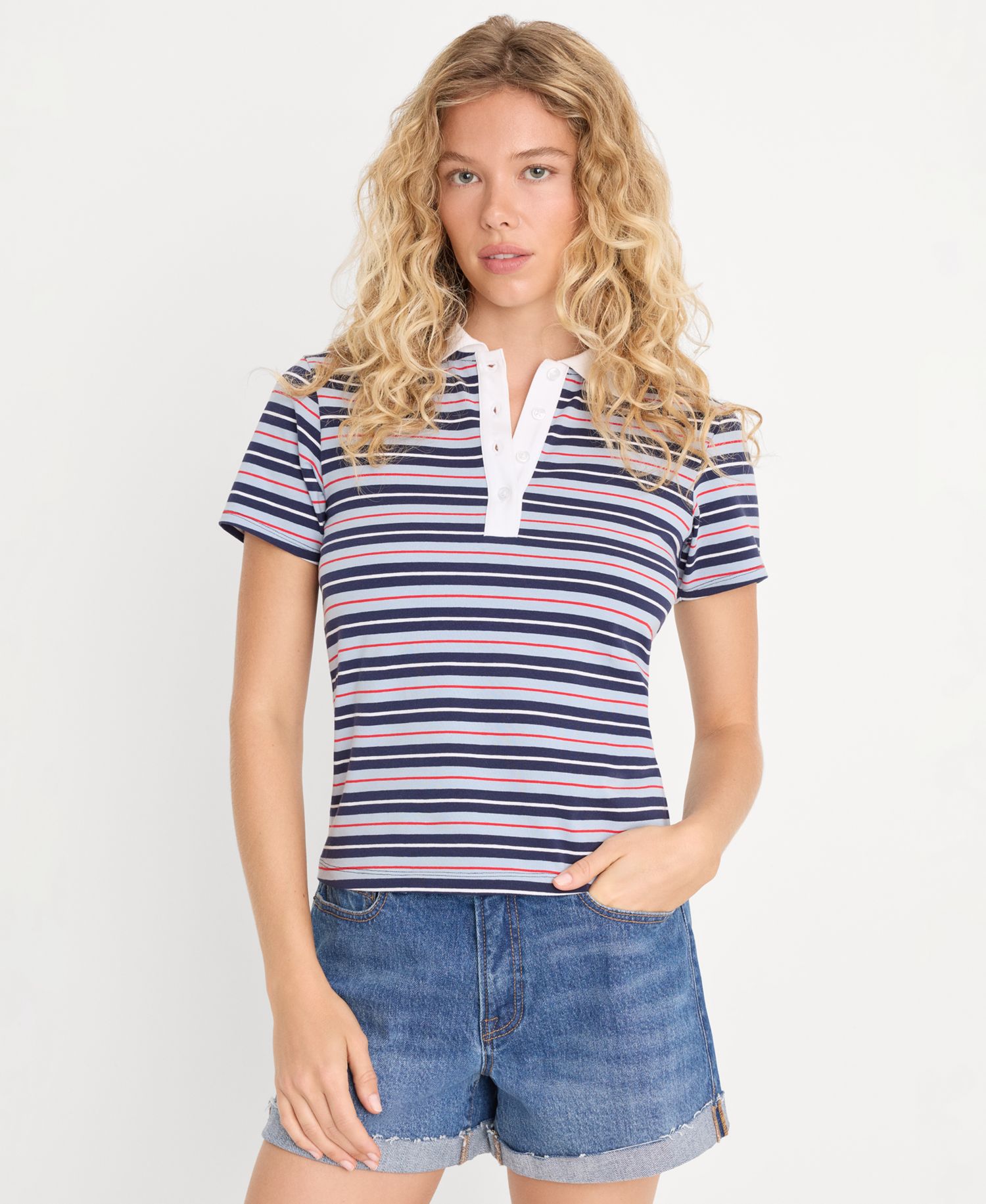 Women's Short-Sleeve Polo Shirt