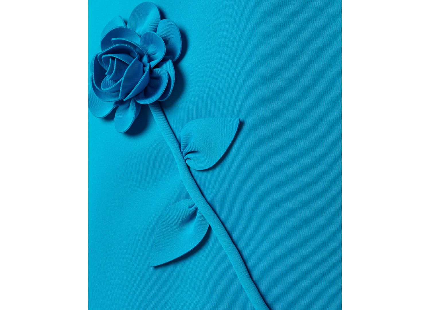 Women's Sleeveless Crewneck Rosette Shift Dress