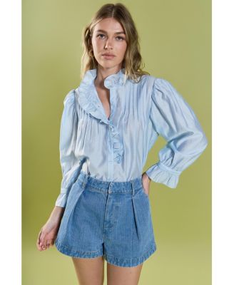 Women's Ruffle Detailed Blouse