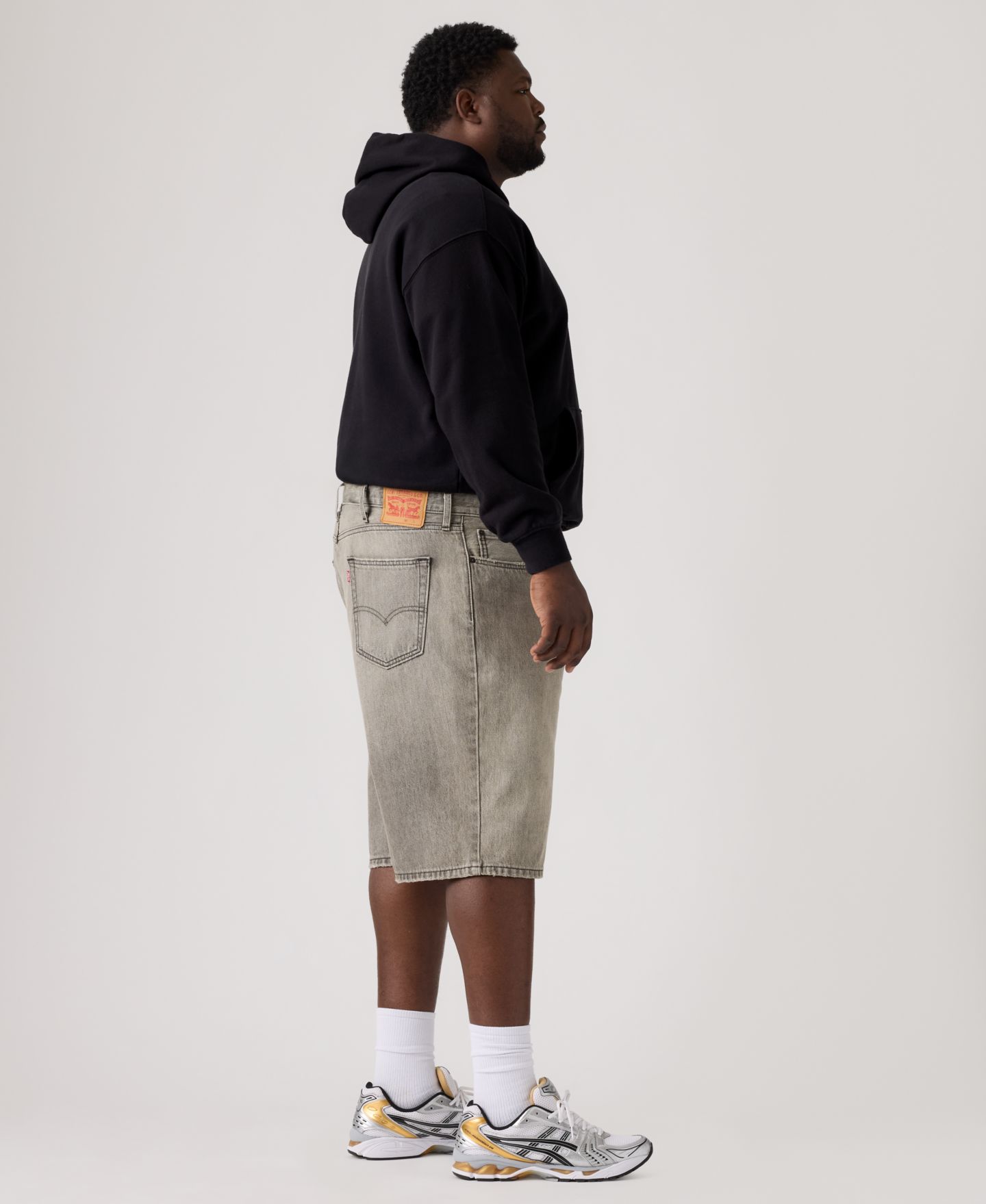 Мужские шорты Levi's Big & Tall 469 Loose-Fit 12" Denim Shorts, цвет: A Look Back — фото 3