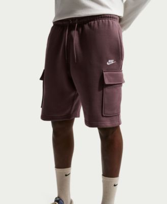  Club Men's Brushed Fleece Cargo Shorts