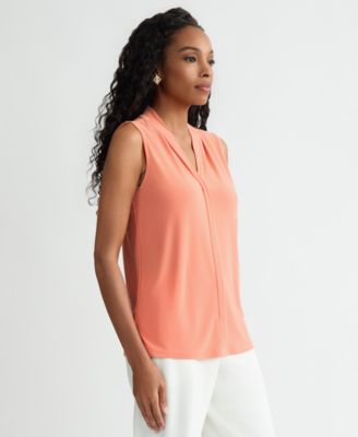 Women's V-Neck Sleeveless Top