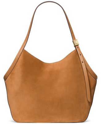 kate spade new york Deco Tulip Large Suede Tote Bag - Macy's