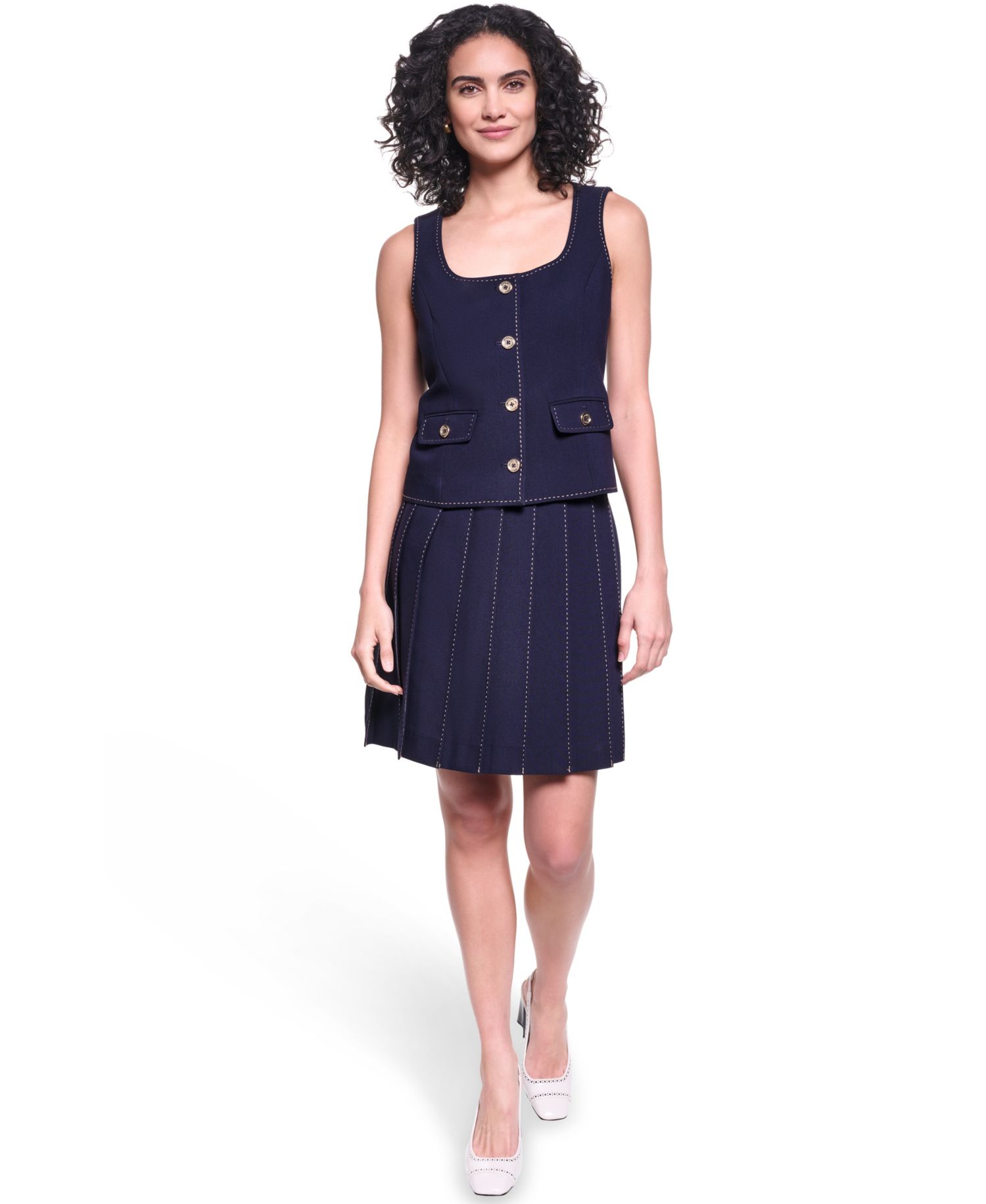 Women's Pleated Skirt