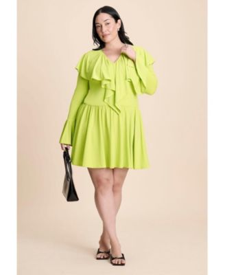 Women's Flounce Mini Dress