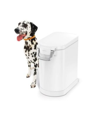 Medium Pet Food Can, Storage Container with Magnetic Scoop