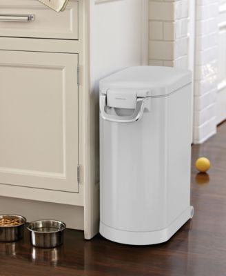 Large Pet Food Can, Storage Container with Magnetic Scoop