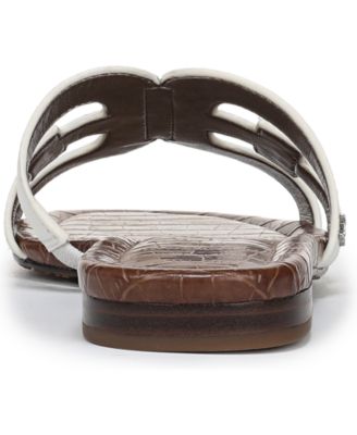 Bay Slip-On Flat Leather Casual Sandals