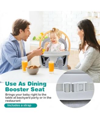 Baby 8-in-1 Convertible High Chair with Removable Tray