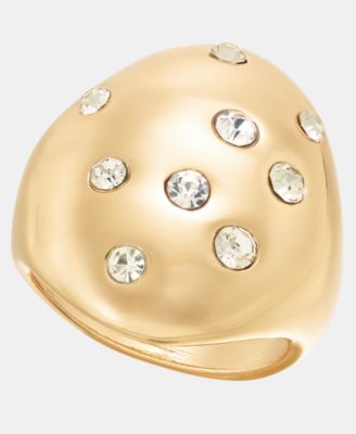 Pav&eacute; Statement Ring