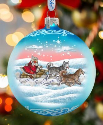 Northern Light Ball Glass Ornament
