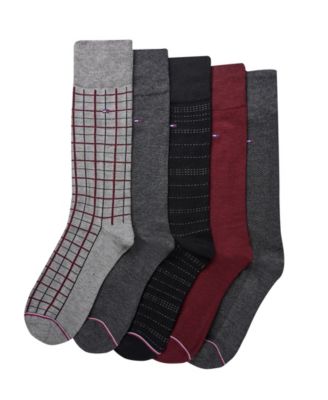 Men's 5-Pack Dress Crew Sock