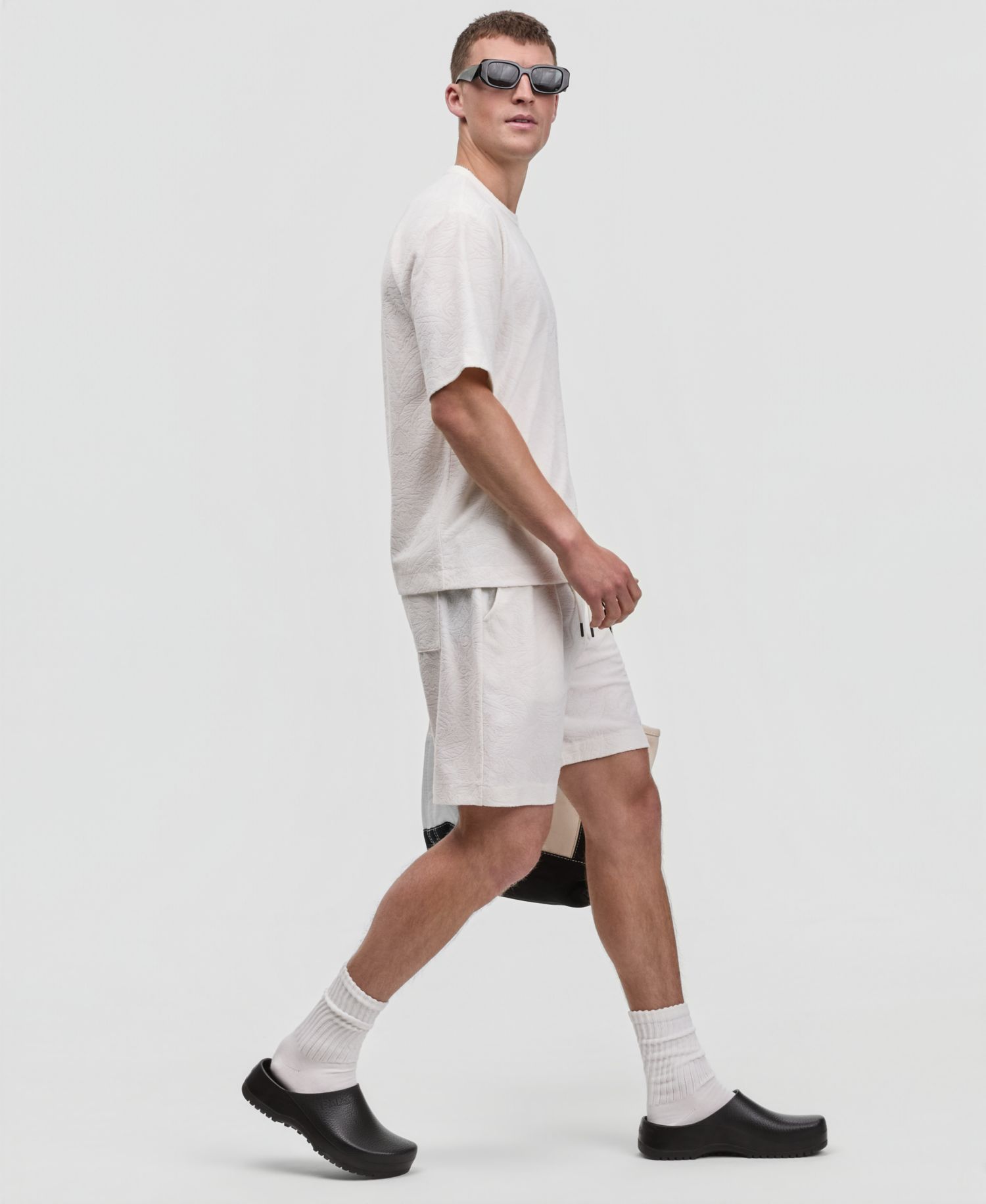 Men's Jacquard Terry T-Shirt